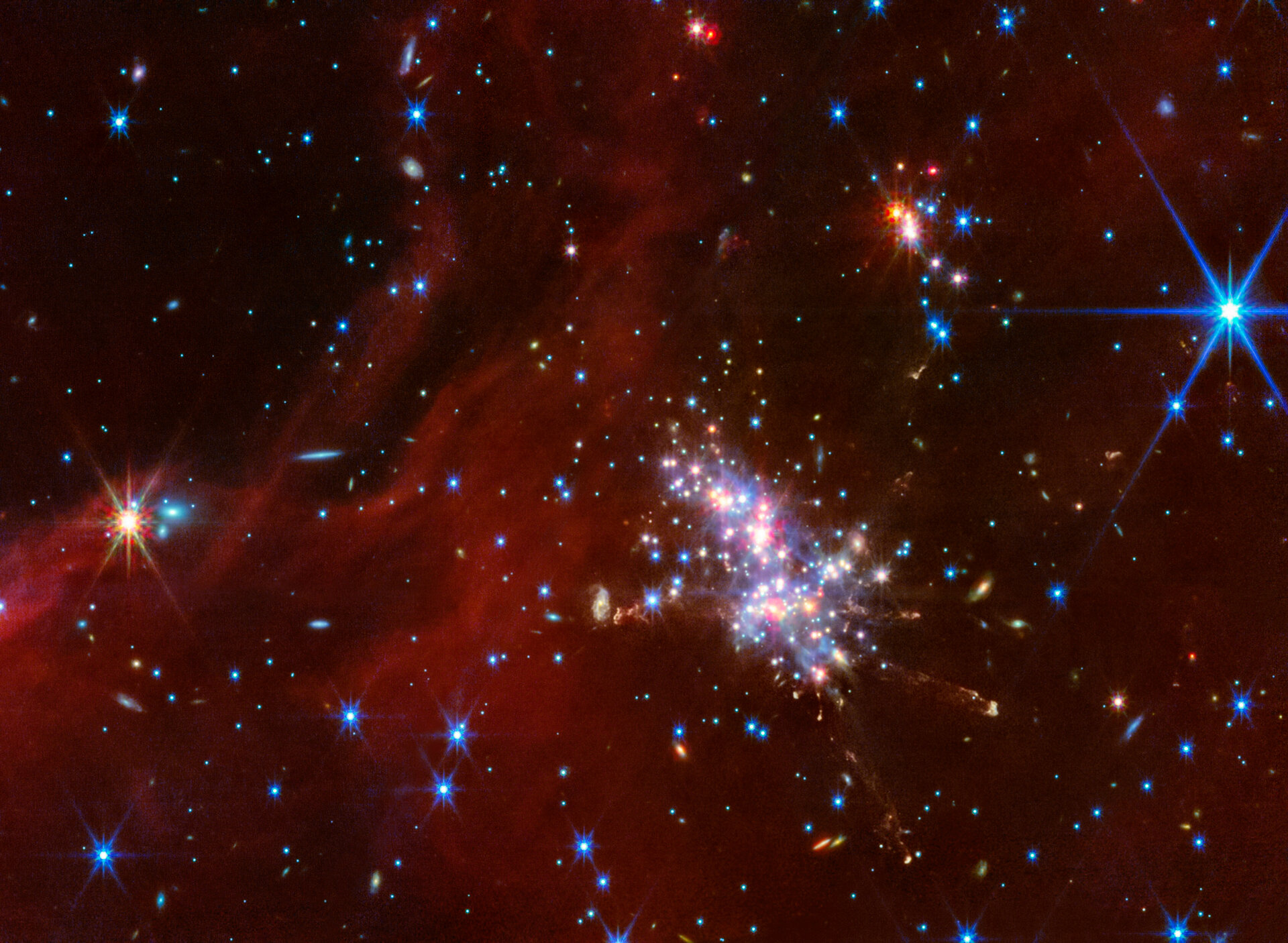 Webb peers into the Extreme Outer Galaxy