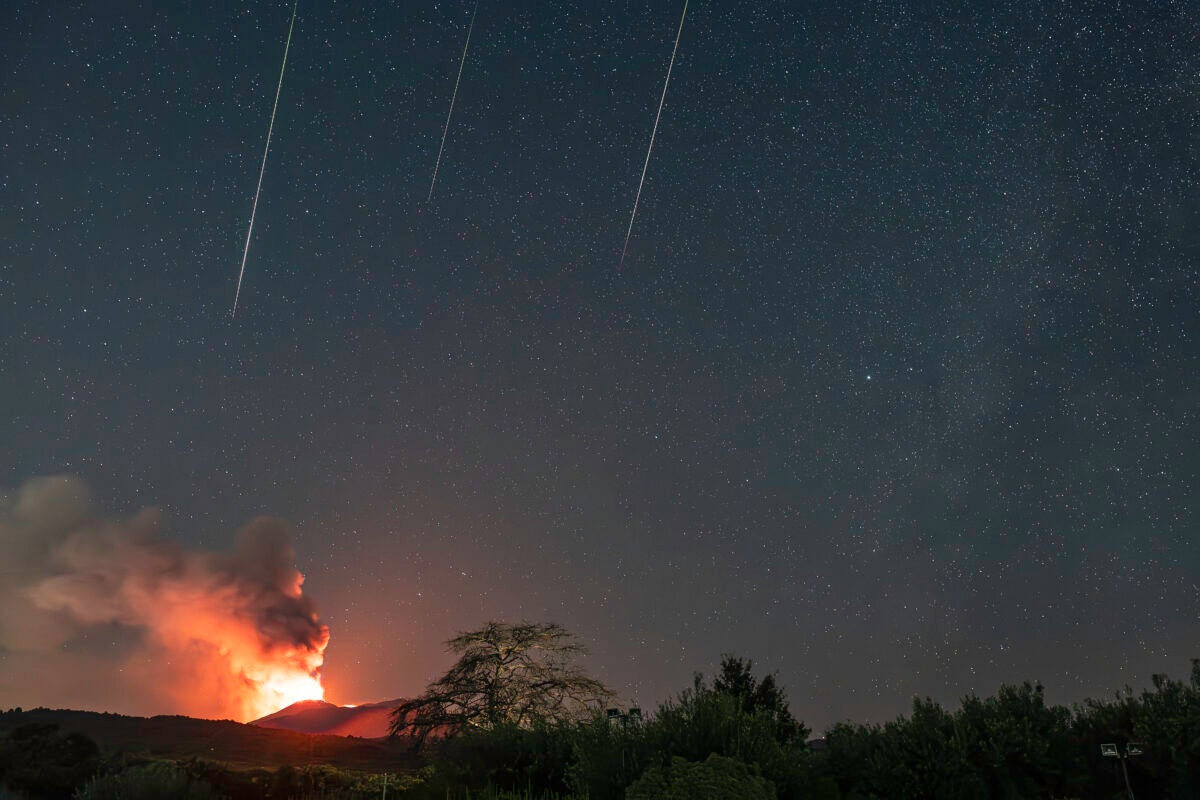 Could we experience the first-ever human-made meteor shower?