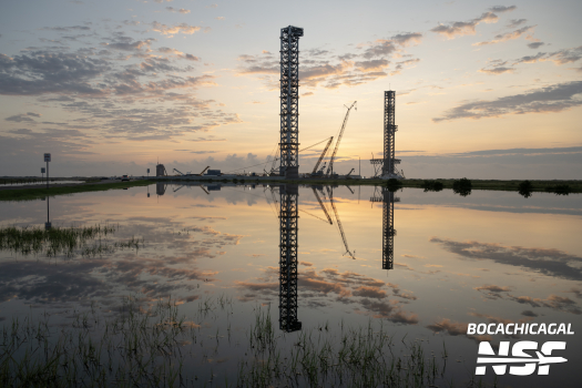 Launch Pad work continues at Starbase as Flight 5 delayed by FAA