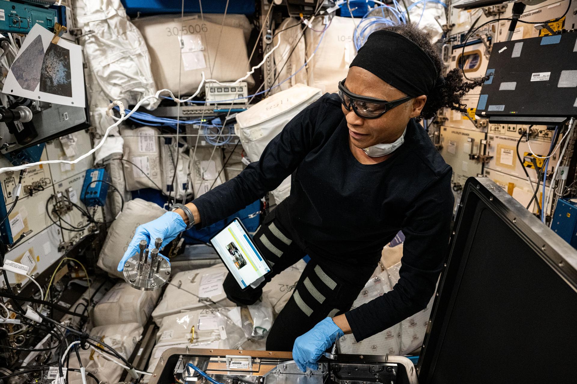 Astronauts 3D-print 1st metal part while on ISS