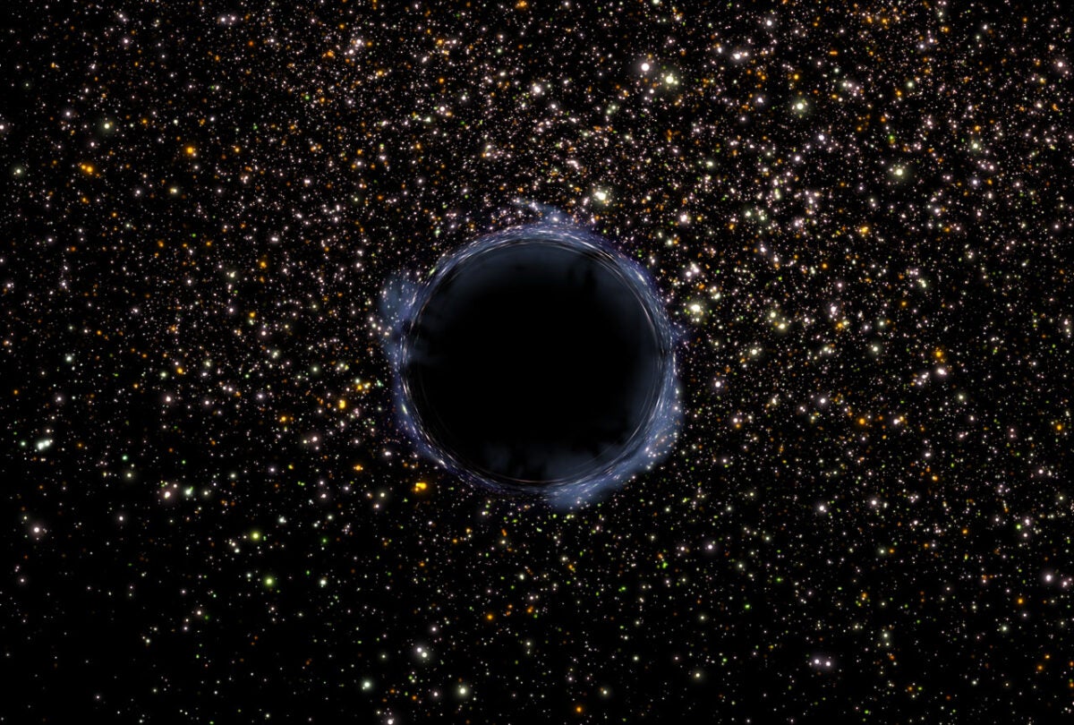 Could black holes create dark energy? 