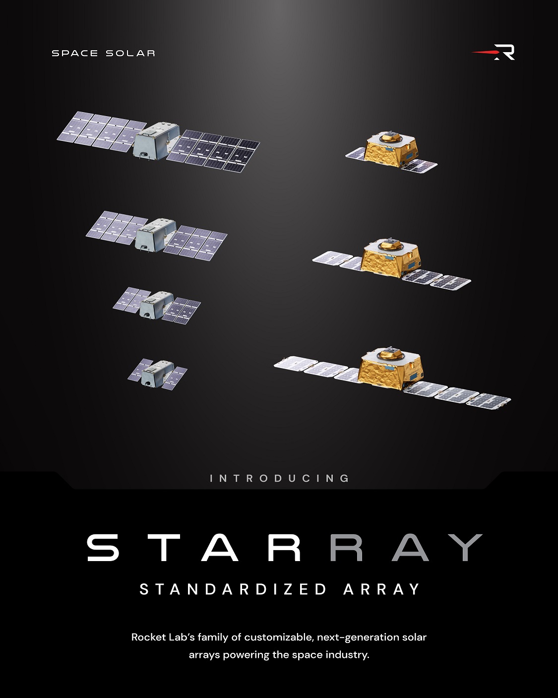 Rocket Lab introduces line of customizable solar arrays for satellites