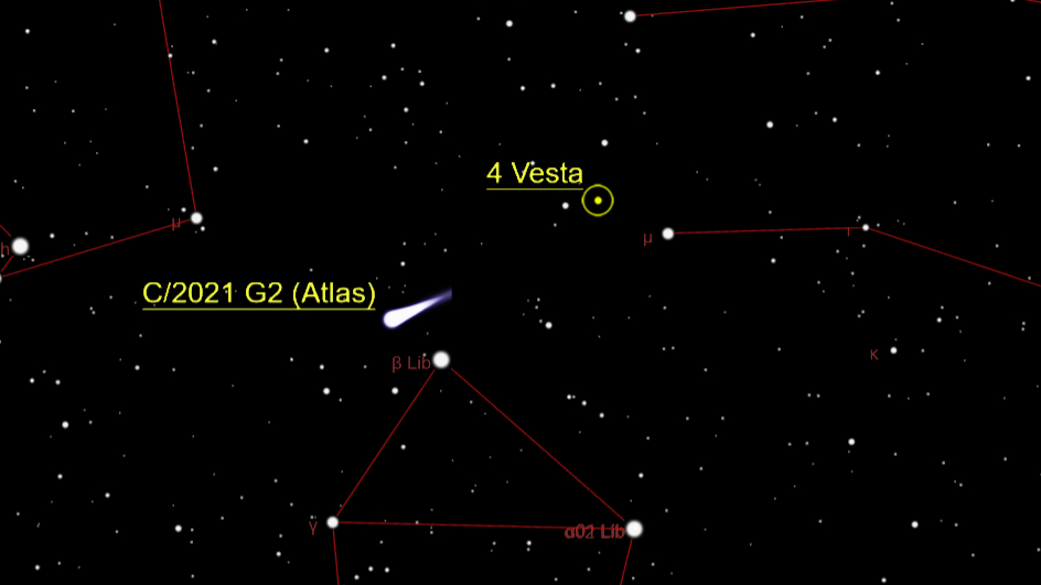 Asteroid Vesta is at its brightest this week. Here's how to find it in the night sky