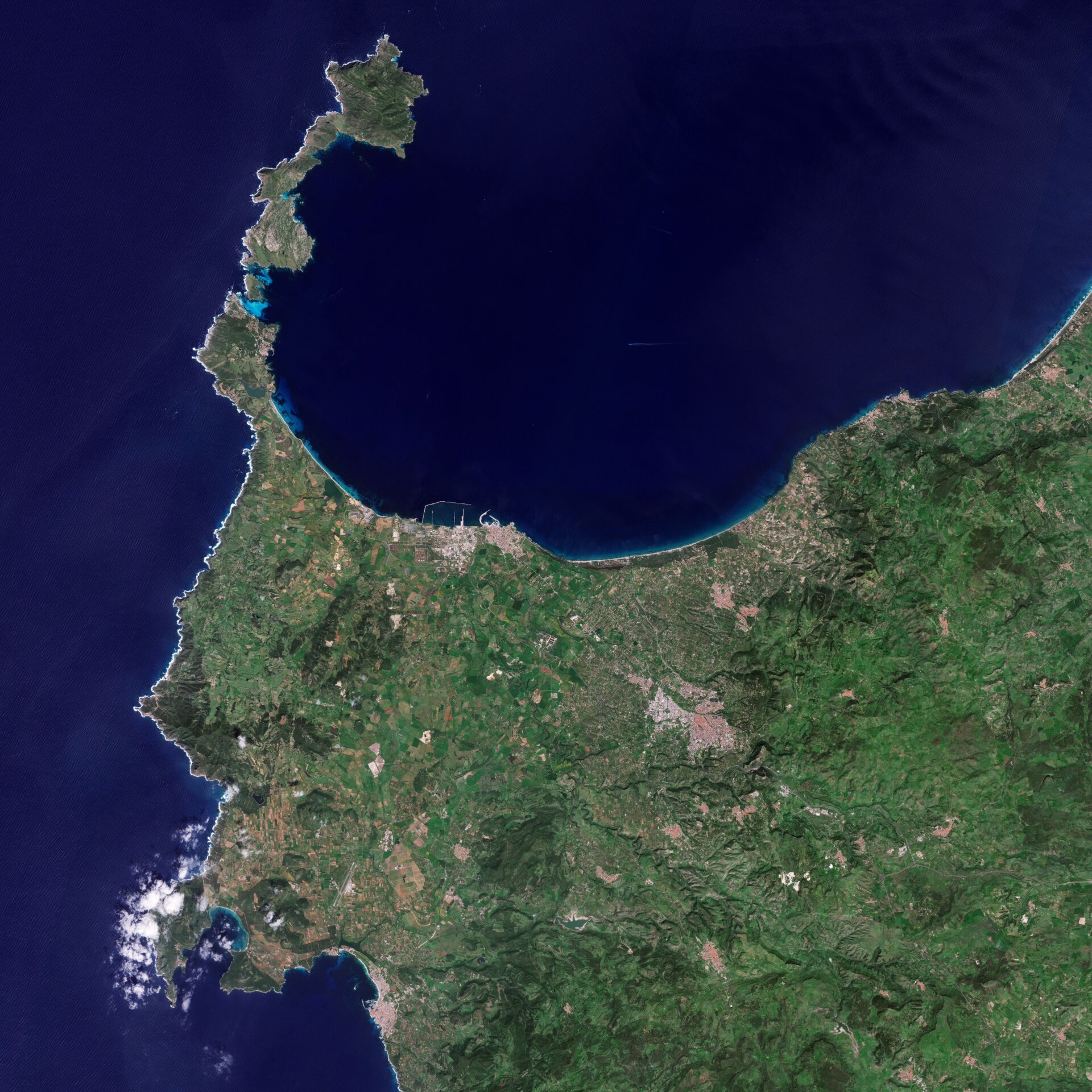 Earth from Space: Northwest Sardinia, Italy