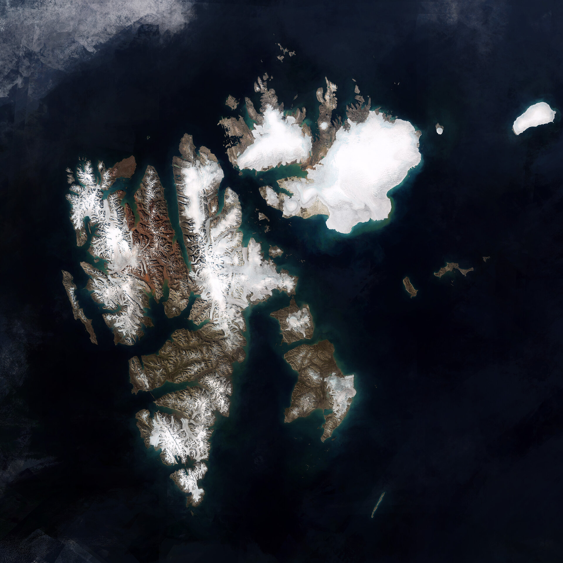 Earth from Space: Svalbard Archipelago