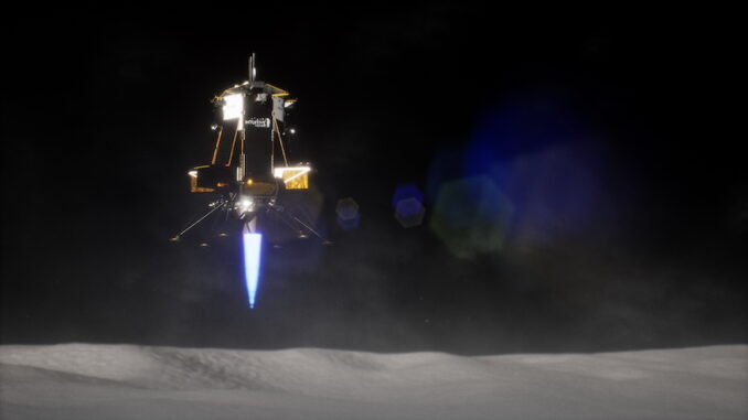 Intuitive Machines’ CEO points to issues that prevented upright touchdown during IM-2 Moon landing