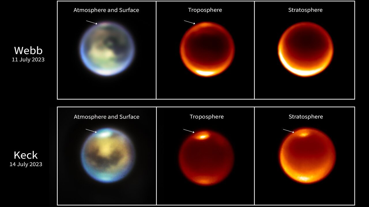 James Webb Space Telescope captures ghostly images of clouds on Saturn's largest moon Titan