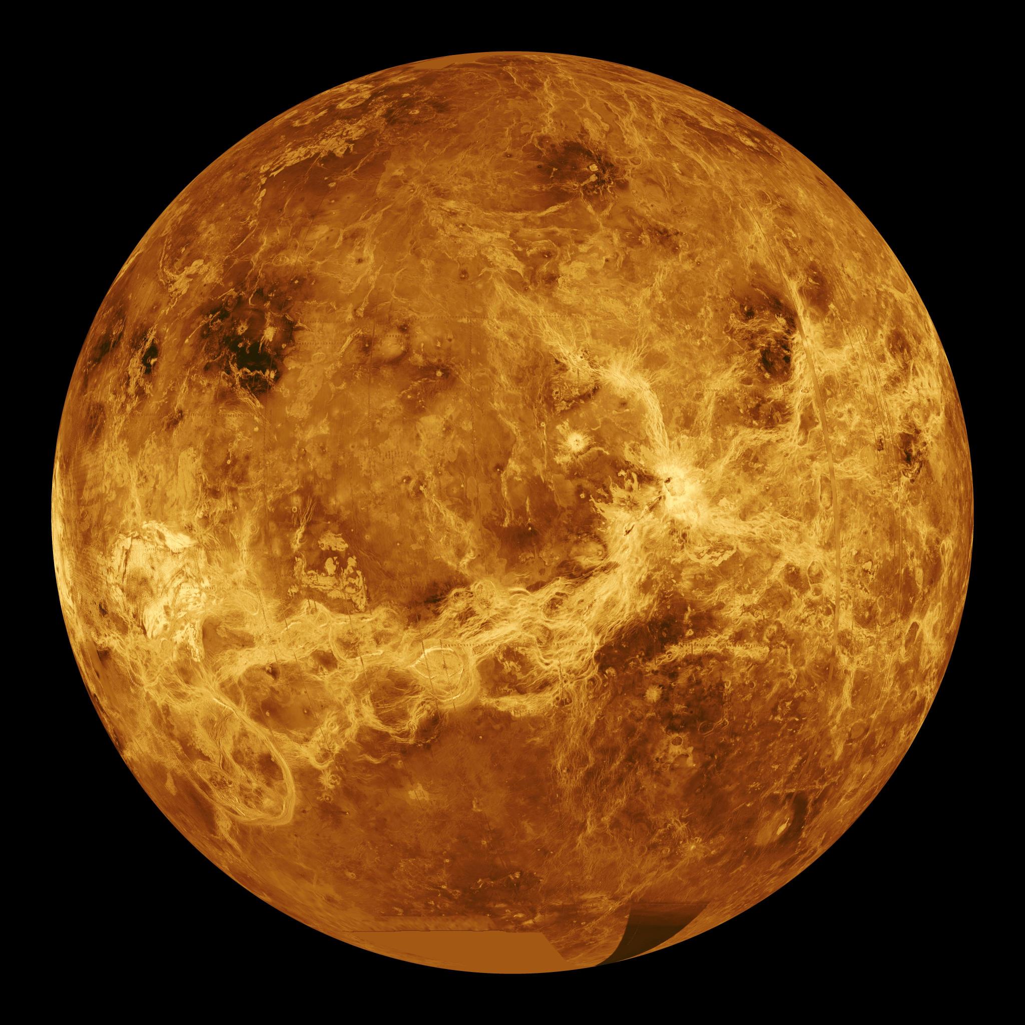 NASA Study Reveals Venus Crust Surprise