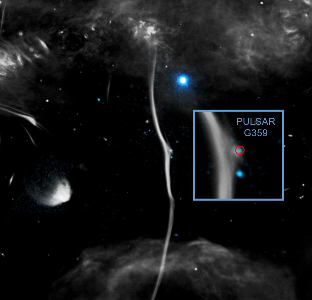 NASA’s Chandra Diagnoses Cause of Fracture in Galactic “Bone”