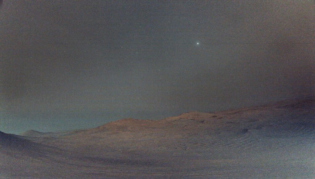 Perseverance Views Deimos Before Sunrise