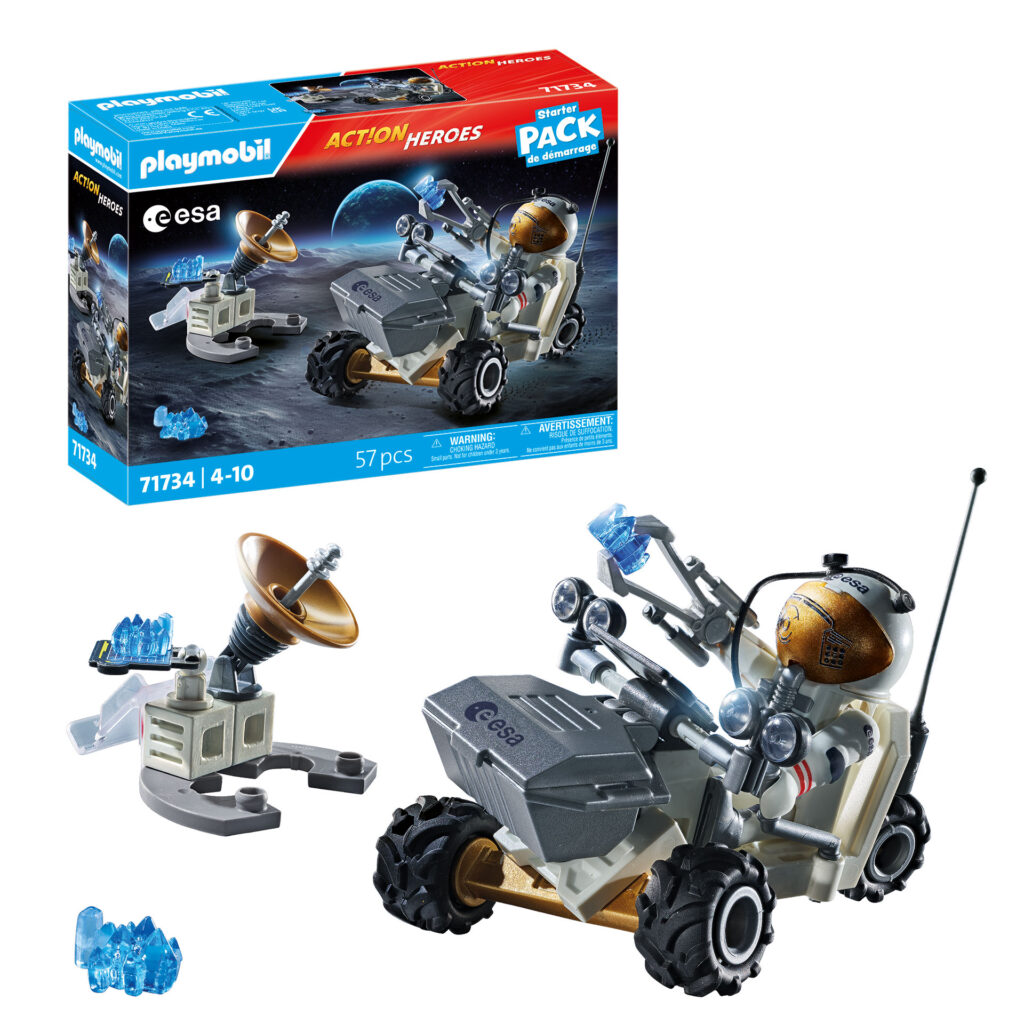 Playmobil, ESA partner on toy starter pack for a space mission on the moon
