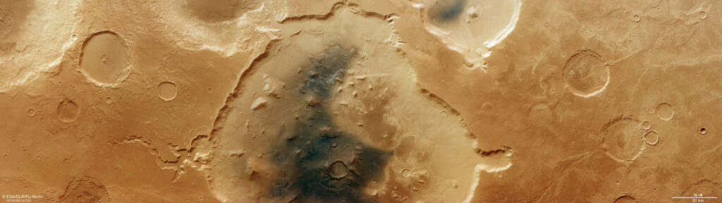 Recipe for a ‘rocky road’ crater soaked in martian history