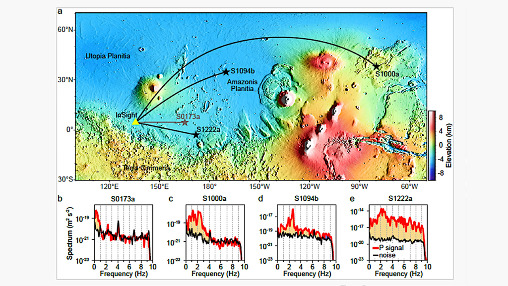 Seismic Velocity Anomalies Suggest Liquid Water At Depth On Mars