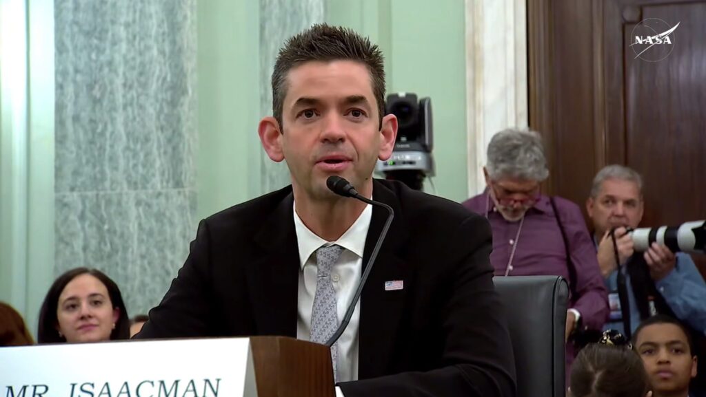 Senate sets up early June vote on Isaacman nomination to lead NASA