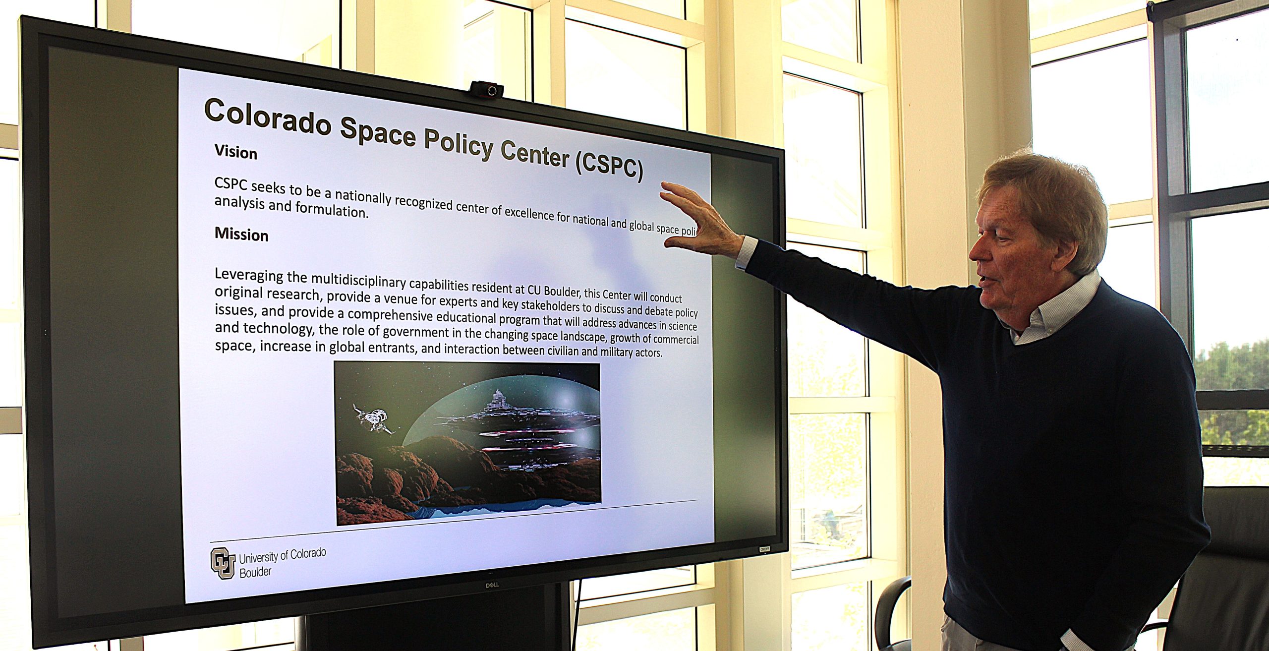 University of Colorado, Boulder to announce new space policy center