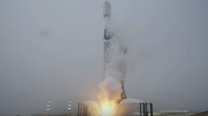 West Coast Falcon 9 launches 27 satellites for SpaceX’s Starlink internet service