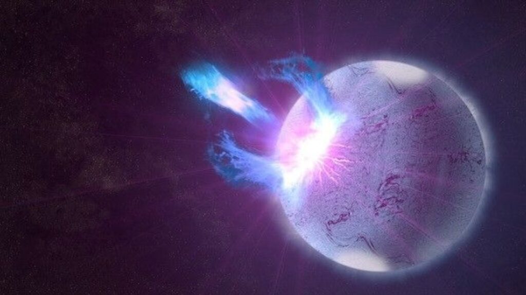 Where does the universe's gold come from? Giant flares from extreme magnetic stars offer a clue