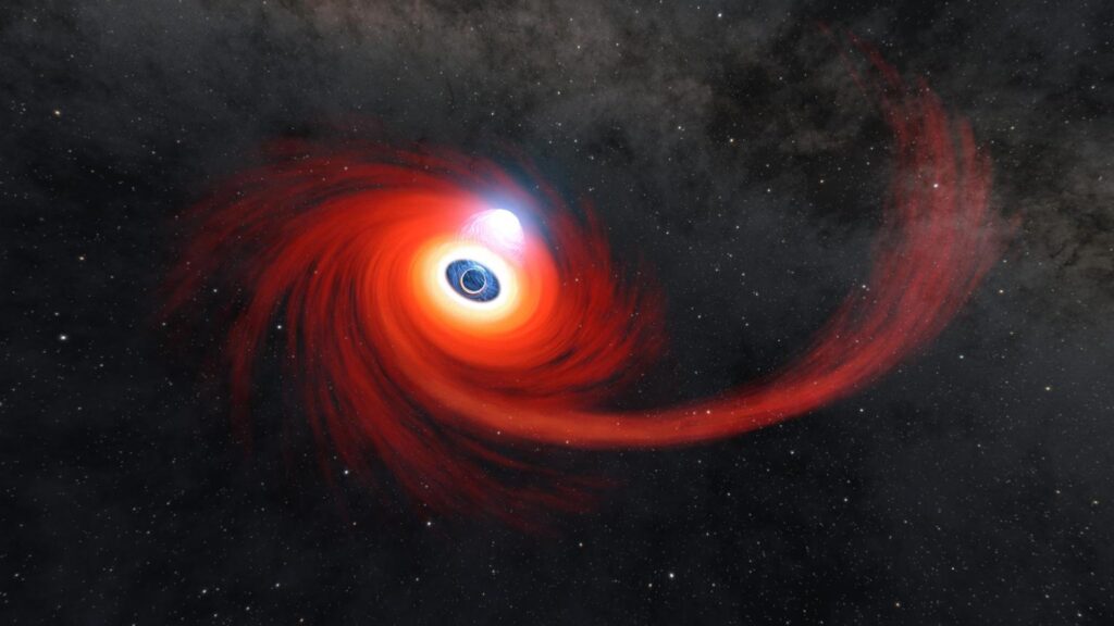 3 Black Holes Caught Eating Massive Stars in NASA Data