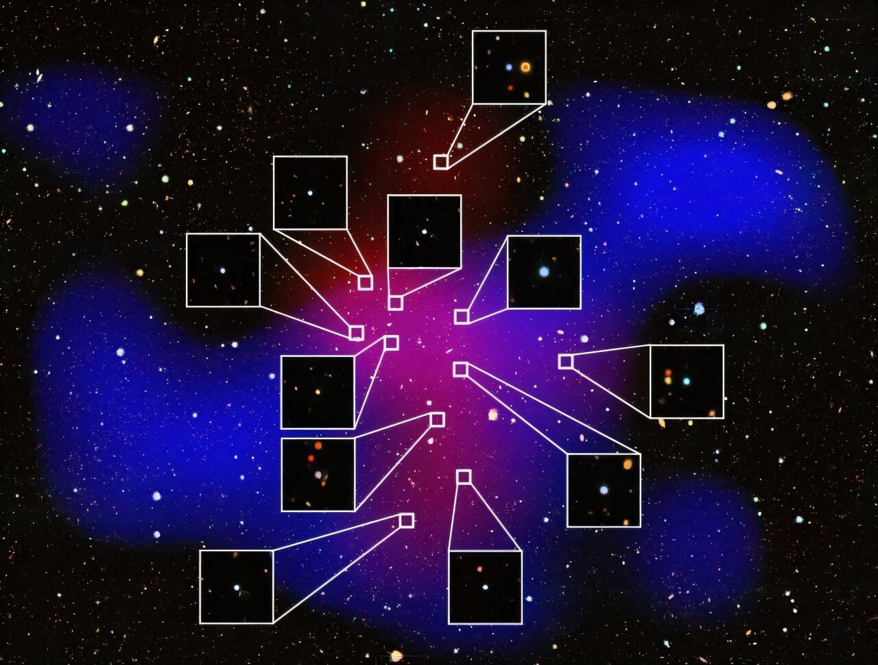 A Dense Group of Quasars Form the "Cosmic Himalayas"