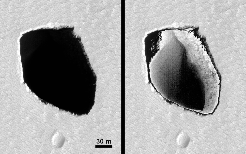 A Future Habitation Location On Mars?