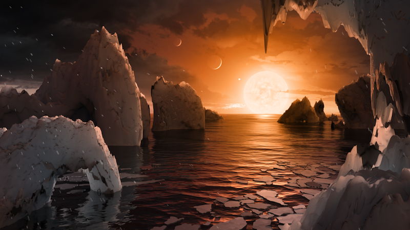Are the TRAPPIST-1 planets water-rich? New study says maybe