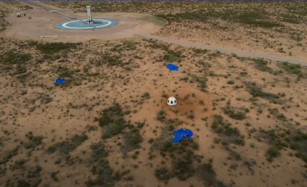 Blue Origin launches third New Shepard mission within three months
