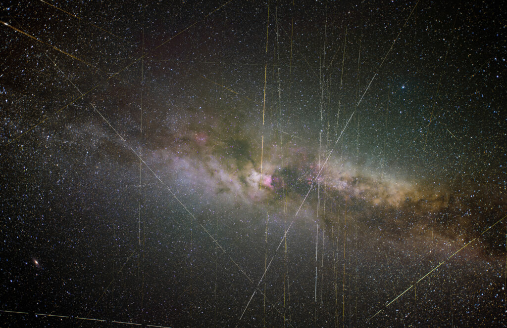 Coating satellites with super-dark Vantablack paint could help fight light pollution crisis