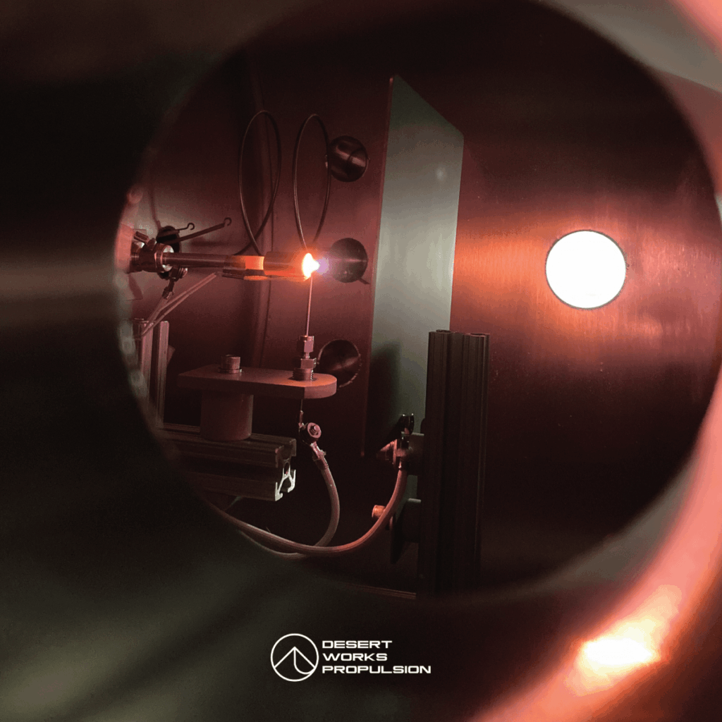 Desert Works Propulsion Successfully Tests Prototype Cathodes for Turion Space TIE-20 Thruster