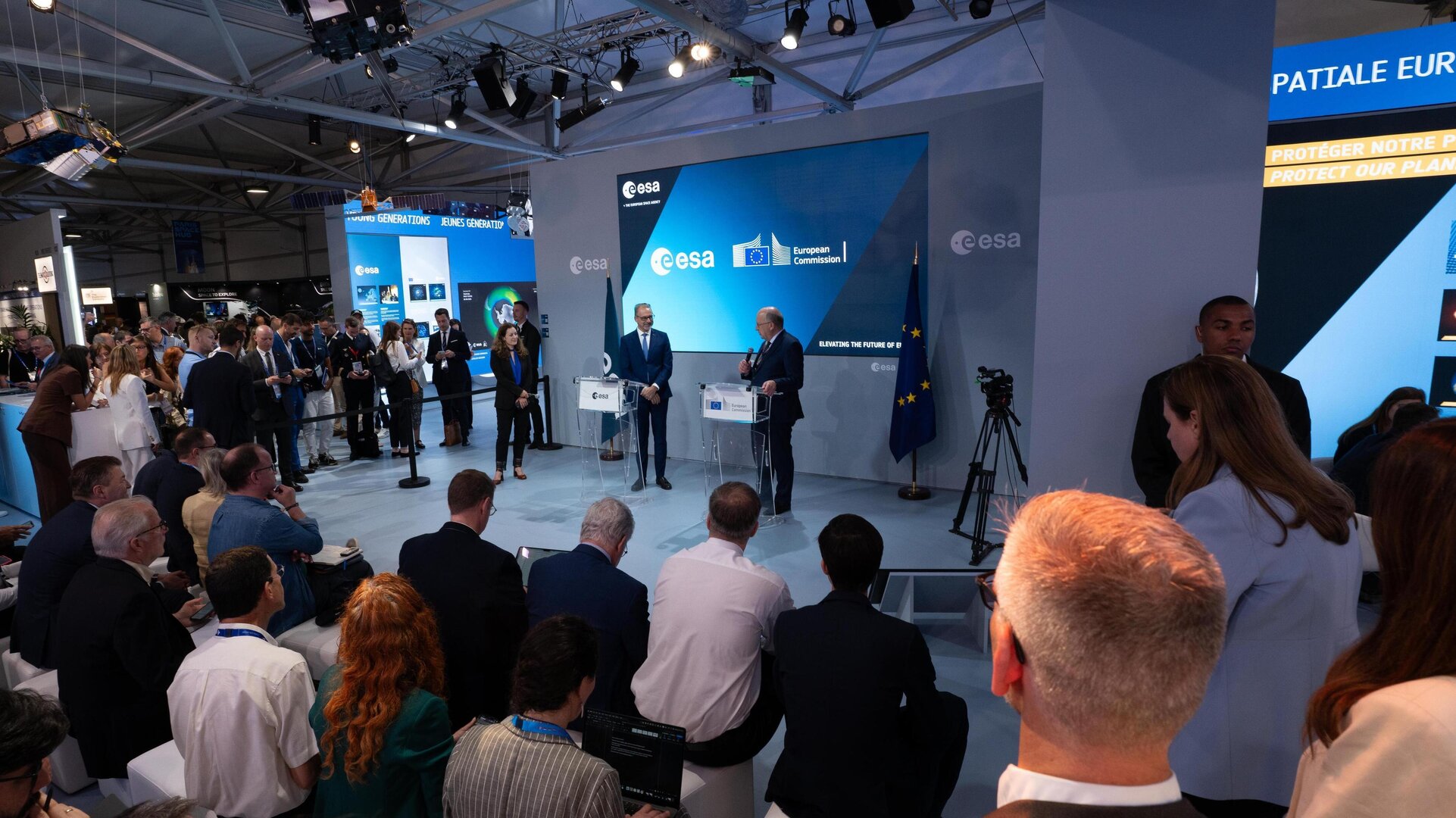 ESA - European Commission Press Conference at Paris Air Show 2025