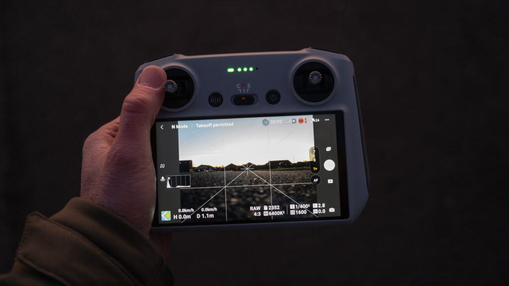 How to capture drone imagery at night