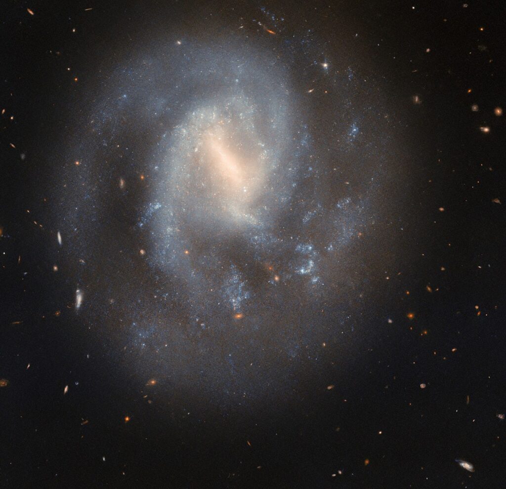 Hubble Studies a Spiral’s Supernova Scene