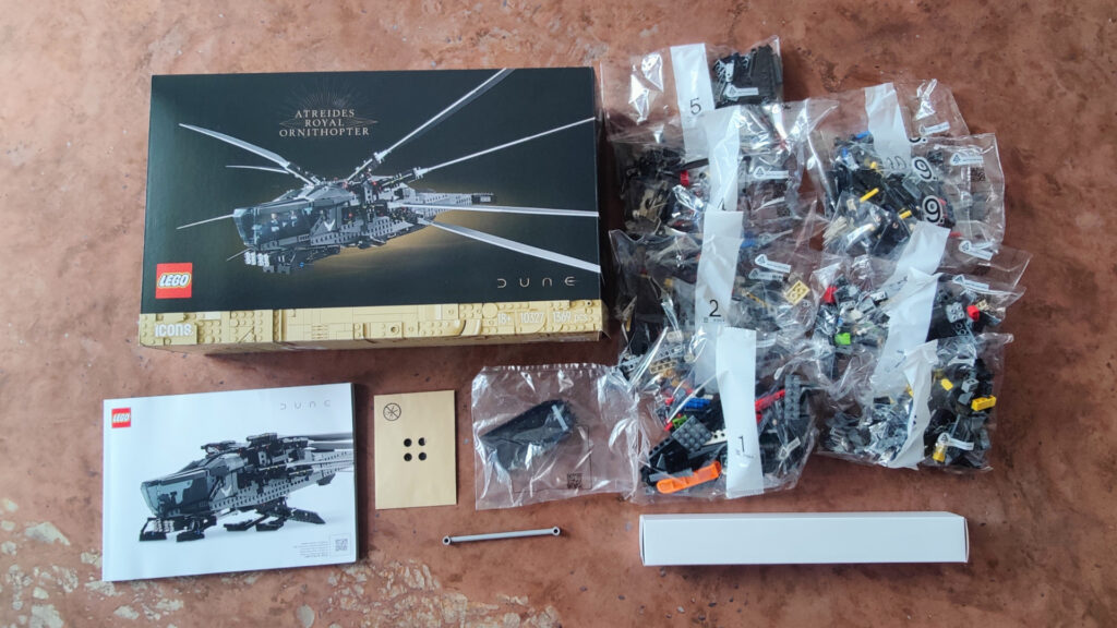 Lego Dune Atreides Royal Ornithopter review