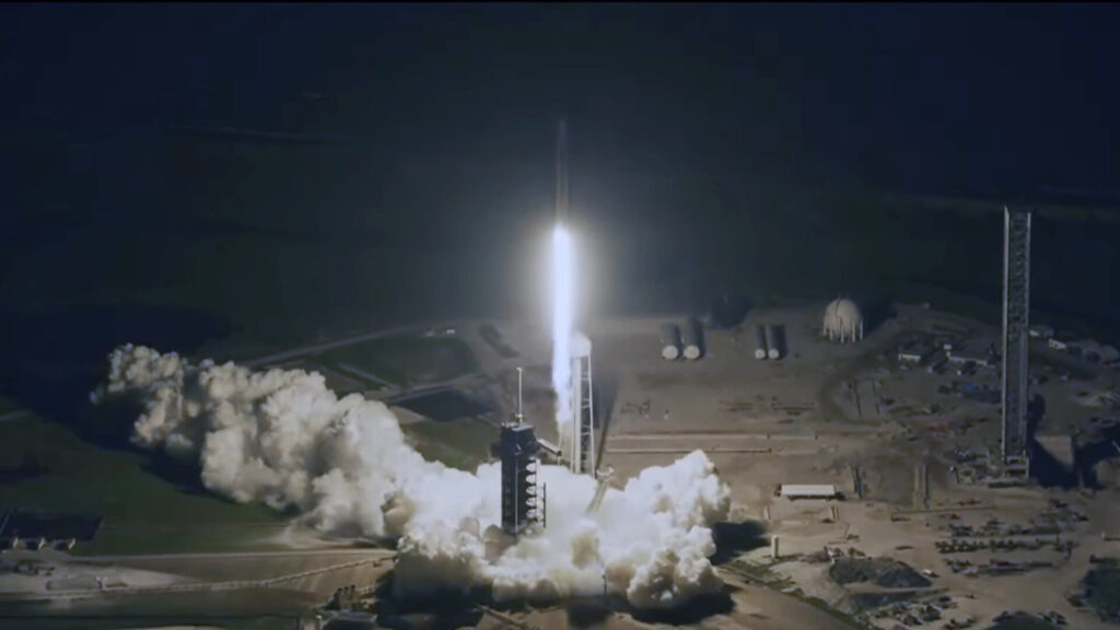 Liftoff of Axiom Mission 4