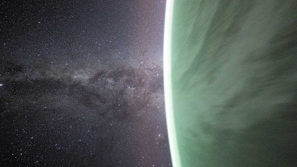 Looking Outward From High Above Our Home World
