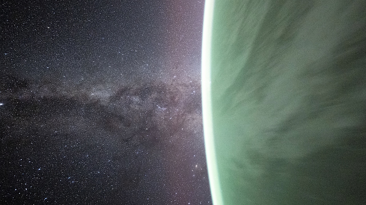 Looking Outward From High Above Our Home World