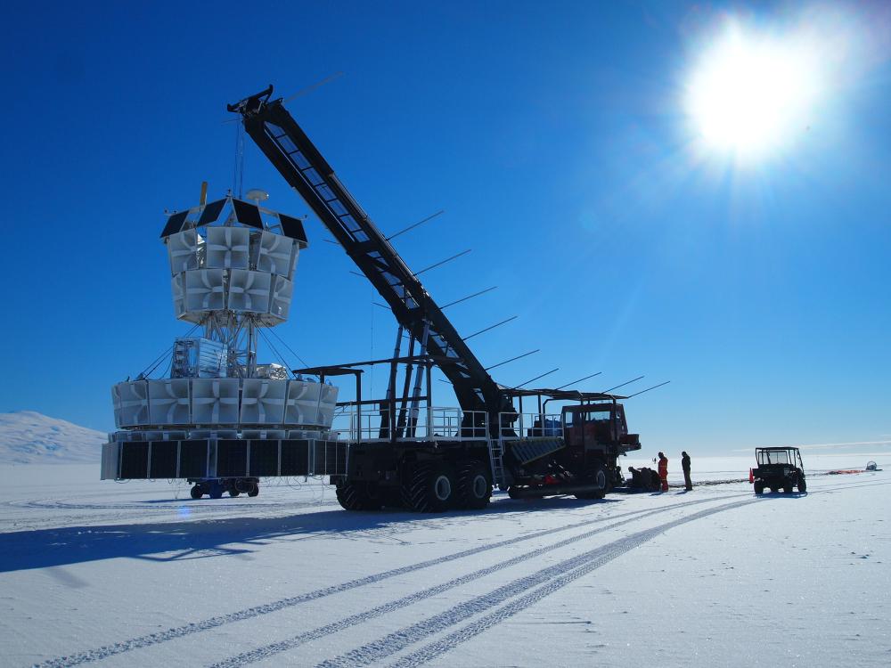 Mysterious radio pulses detected high above Antarctica may be evidence of an exotic new particle, scientists say