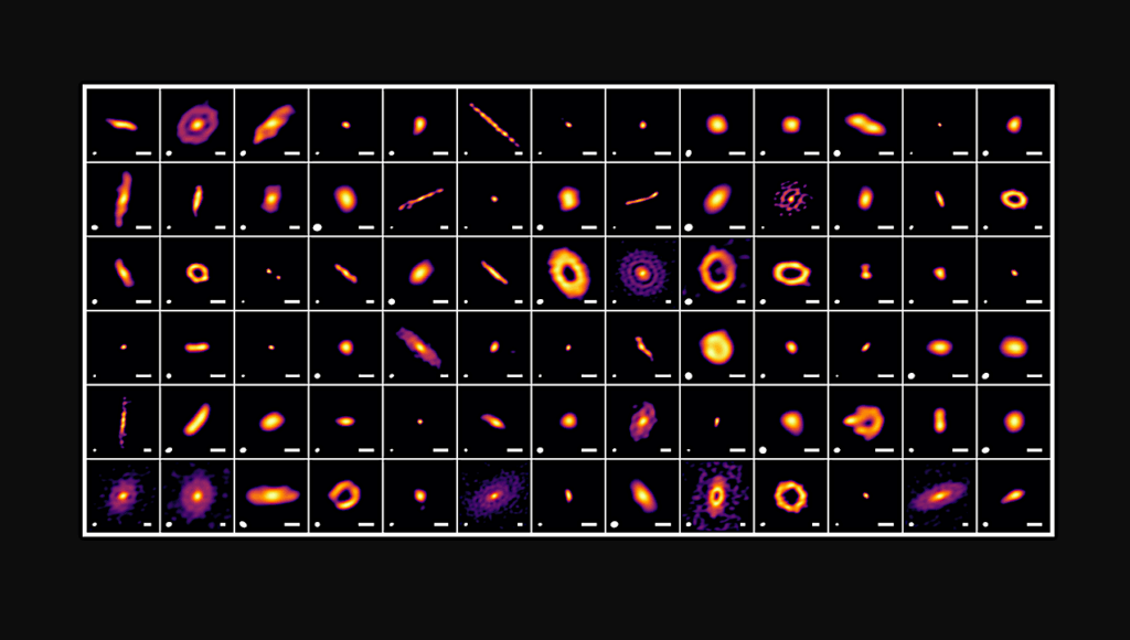 New High-resolution Images Of Protoplanetary Disks