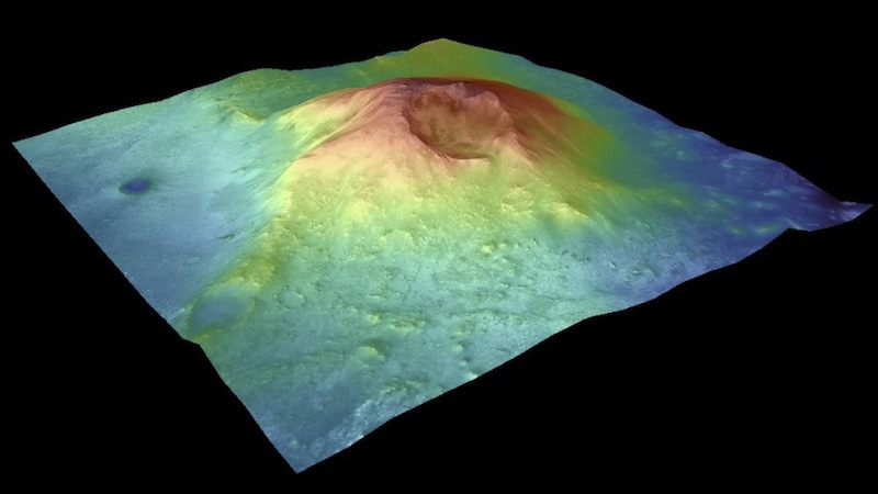 New study reveals hidden Mars volcano near NASA Rover