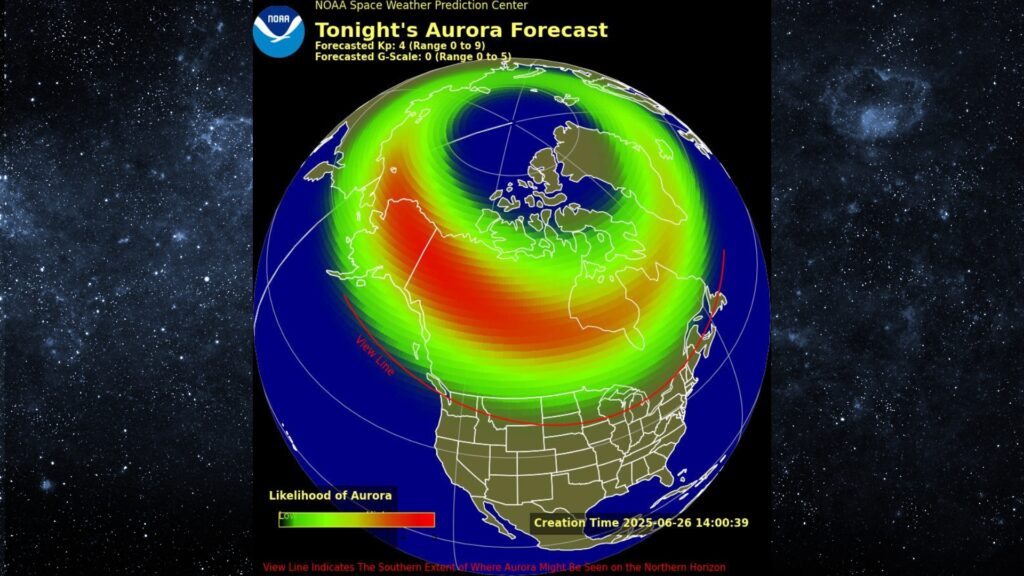 Northern lights may be visible in these 10 US States tonight