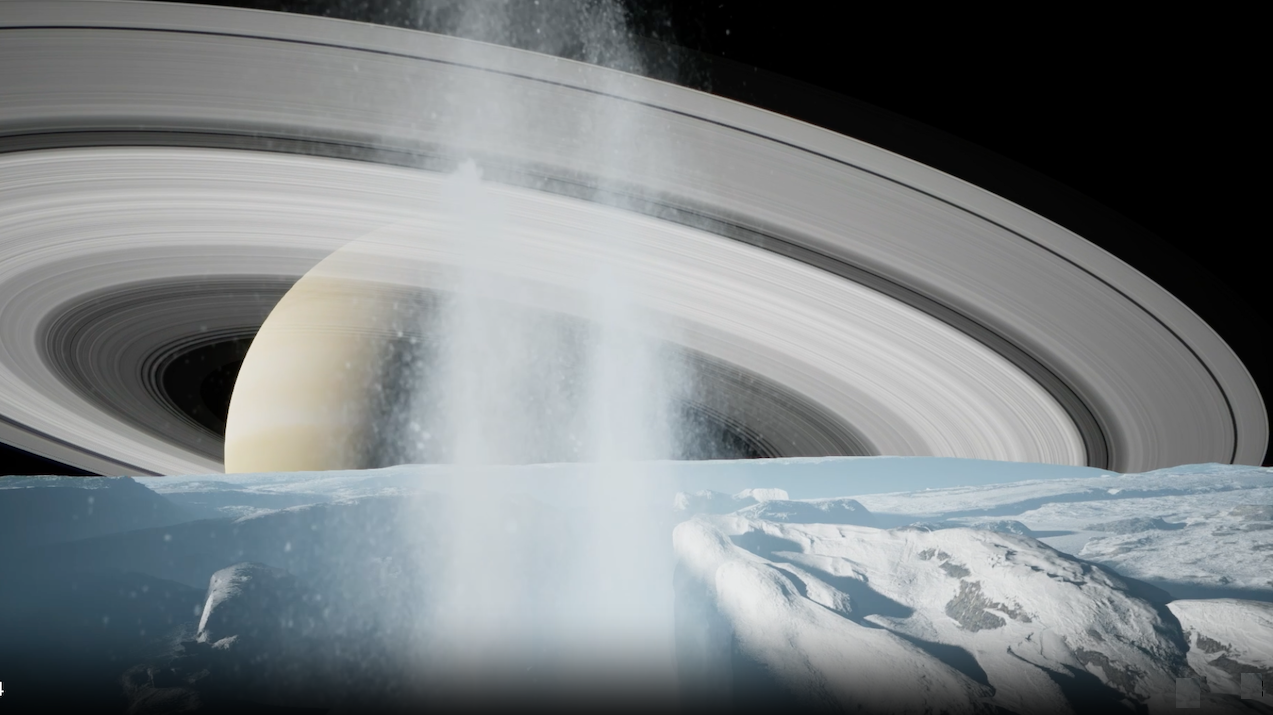 Phosphates Reveal High pH Ocean Water On Enceladus