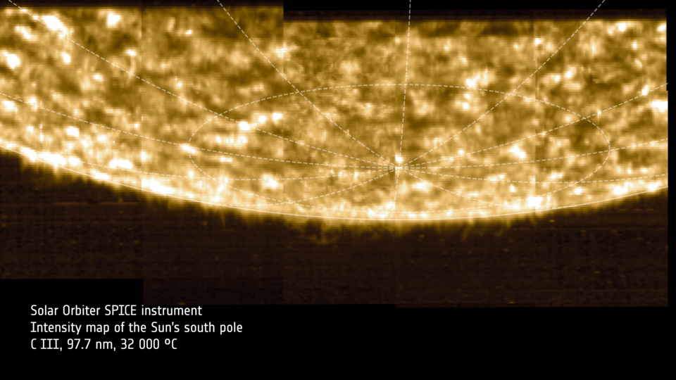 Solar Orbiter gets world-first views of the Sun’s poles