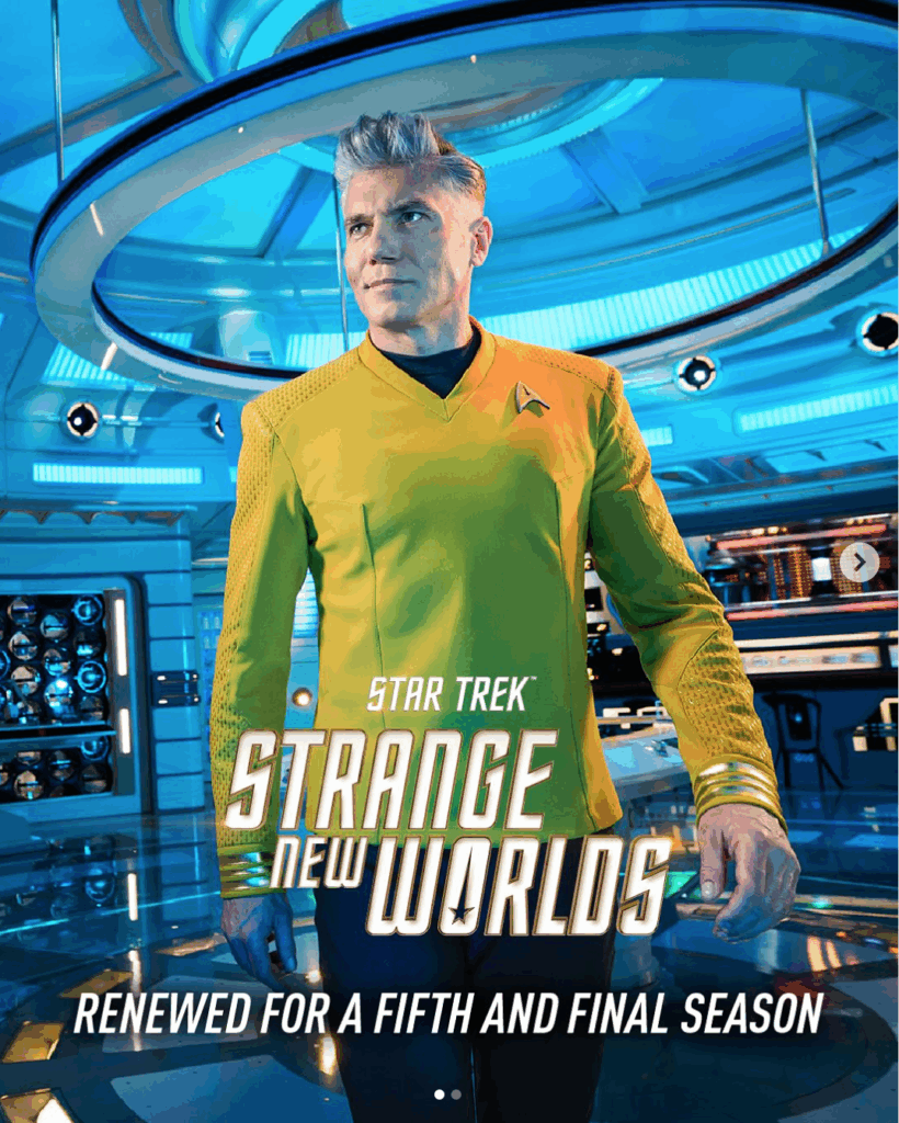 'Star Trek: Strange New Worlds' season five will be the show's final frontier on Paramount+