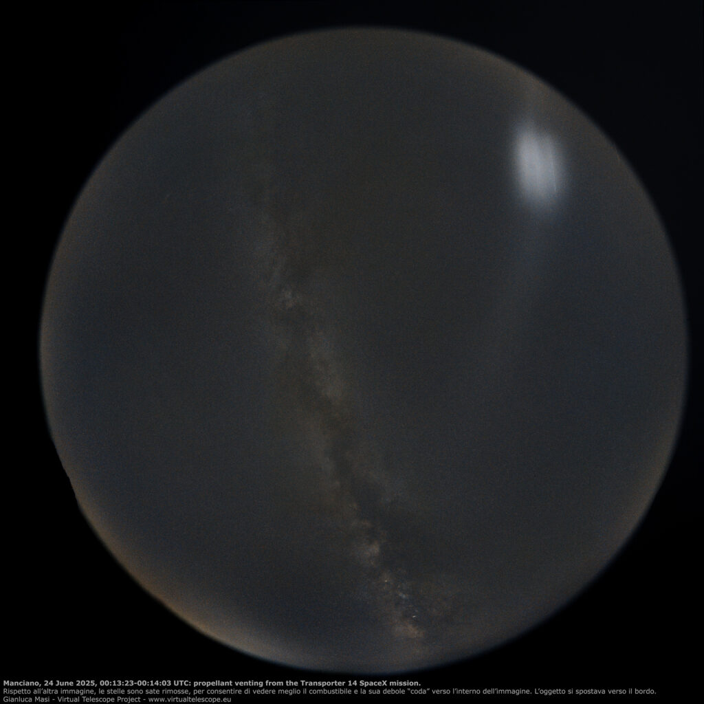 Stargazers in Europe spot a strange cloud from SpaceX Falcon 9 rocket launch