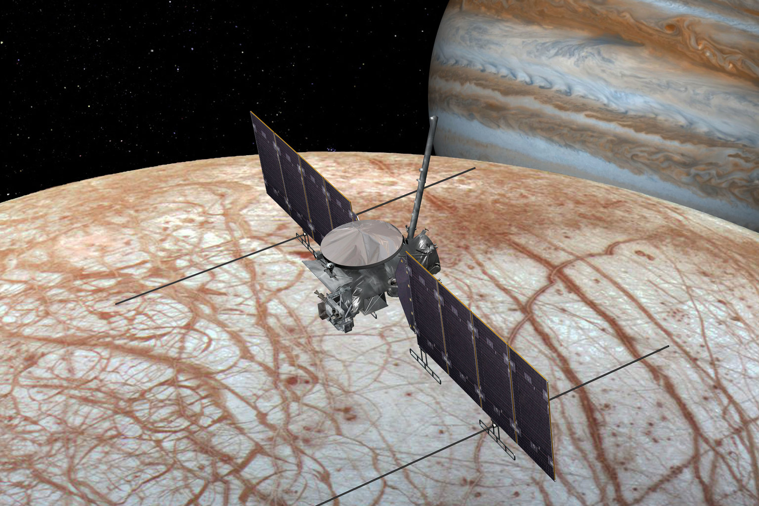 When the sun dies, could life survive on the Jupiter ocean moon Europa