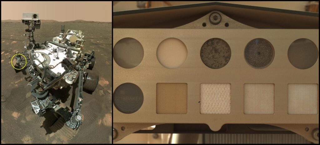 Why does NASA's Perseverance rover keep taking pictures of this maze on Mars?
