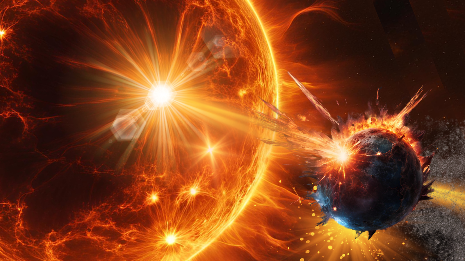 A doomed exoplanet is caught in a 'death spiral' around its star. Can it survive?