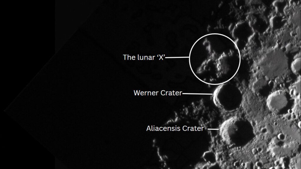 An enormous 'X' and 'V' will grace the moon's surface on July 2. Here's how to see them