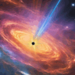 Astonishing 'halo' of high-energy particles around giant galaxy cluster is a glimpse into the early universe