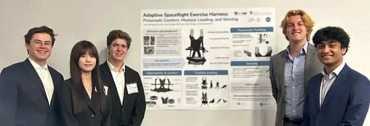 Astronaut Fitness Gets a Boost with Adaptive Harness Design
