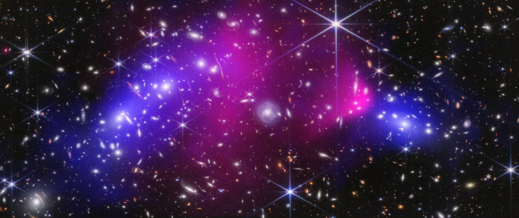 Biting the 'Bullet': Amazing new JWST photo shows titanic collision of galaxy clusters
